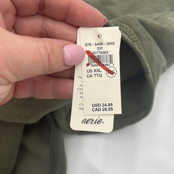 Aerie Cropped Graphic Beach T-Shirt - Picture 6 of 7